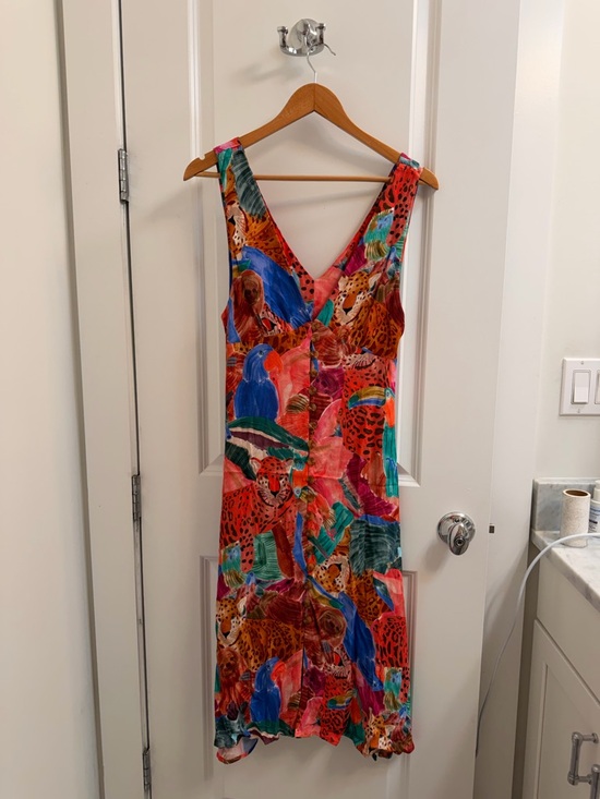 FARM Rio Dresses & Skirts - Farm Rio Animal Collage Midi Dress